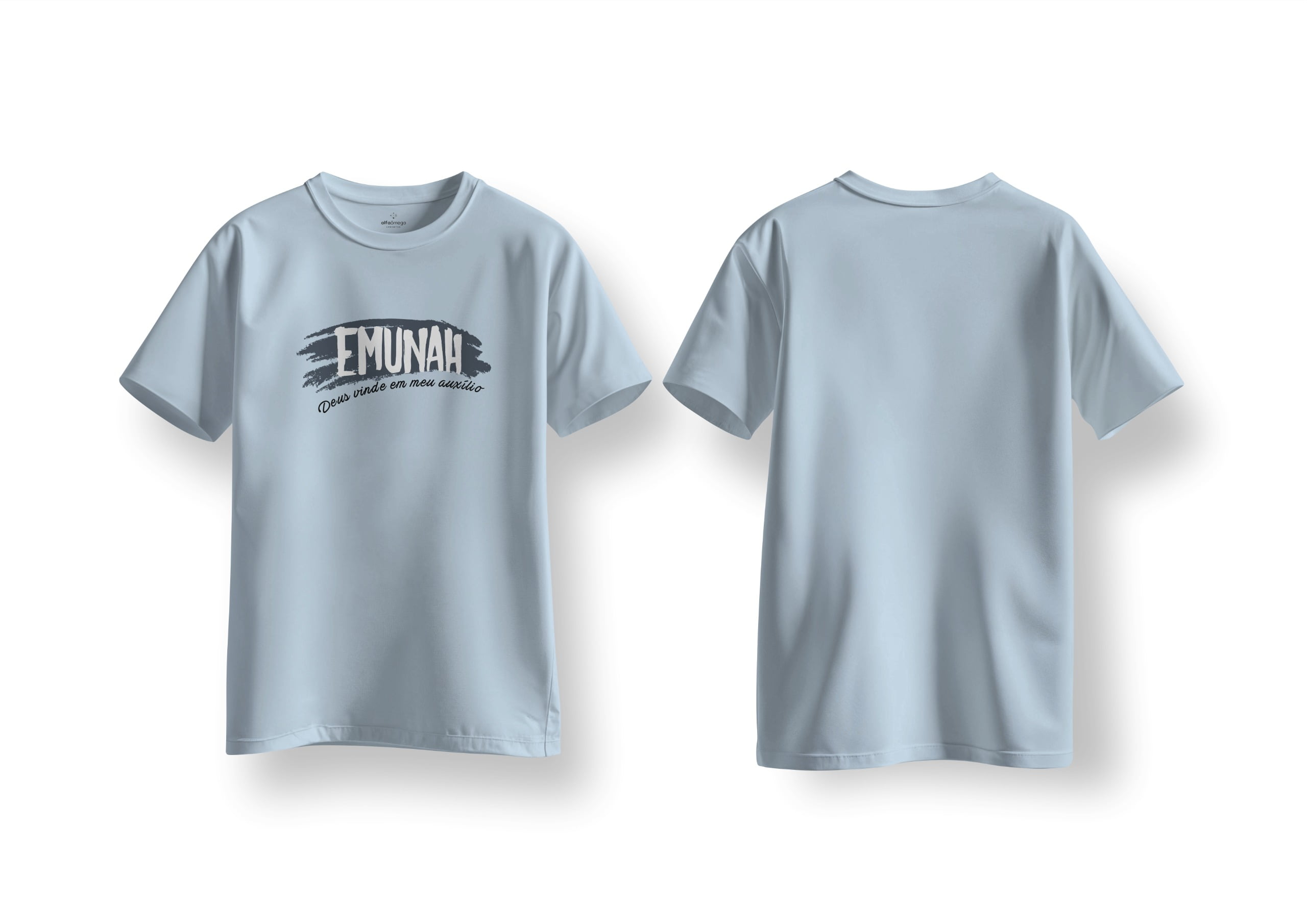CAMISETA EMUNAH (AZUL CLARO) IRONI SPULDARO