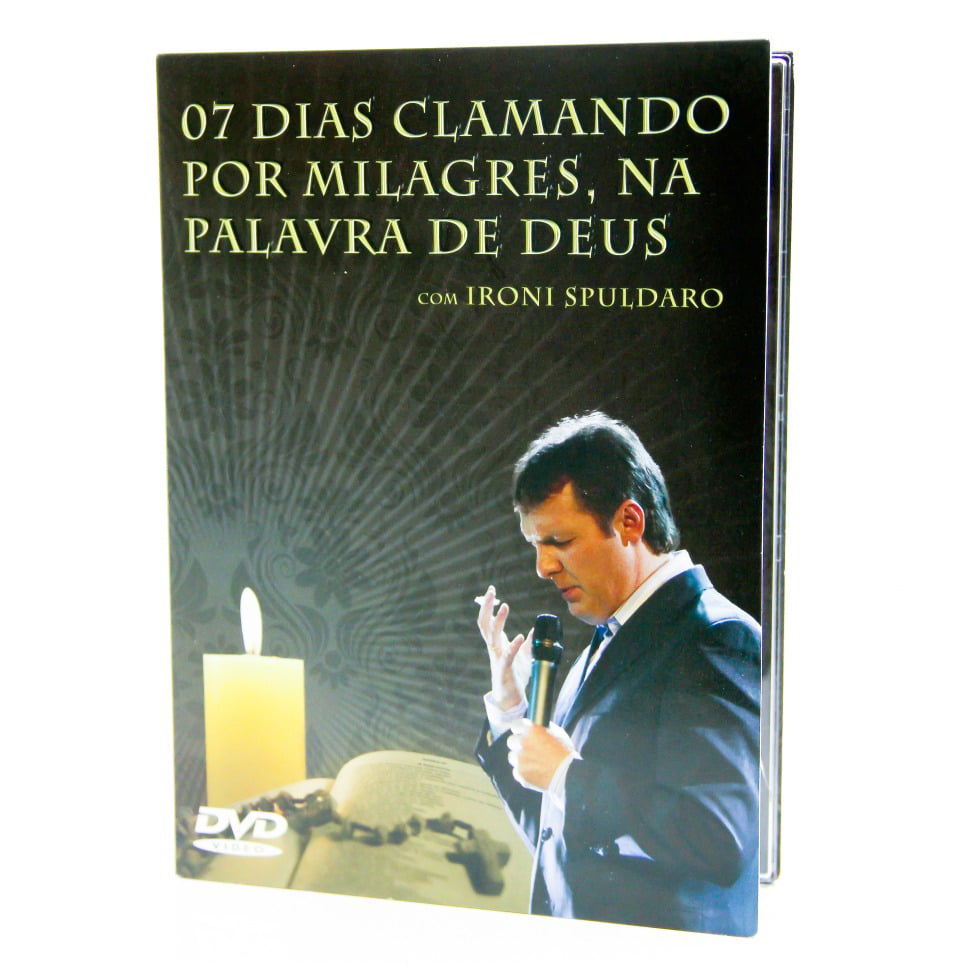 DVD 7 Dias Clamando por Milagres na Palavra e Deus – Ironi Spuldaro