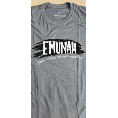 CAMISETA EMUNAH (CINZA)