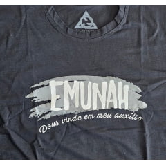 CAMISETA EMUNAH (PRETA)