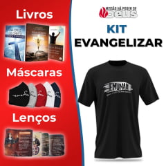 kit 1 - Evangelizar c/jogo de 5 Máscaras kit 1 - Evangelizar c/jogo de 5 Máscaras